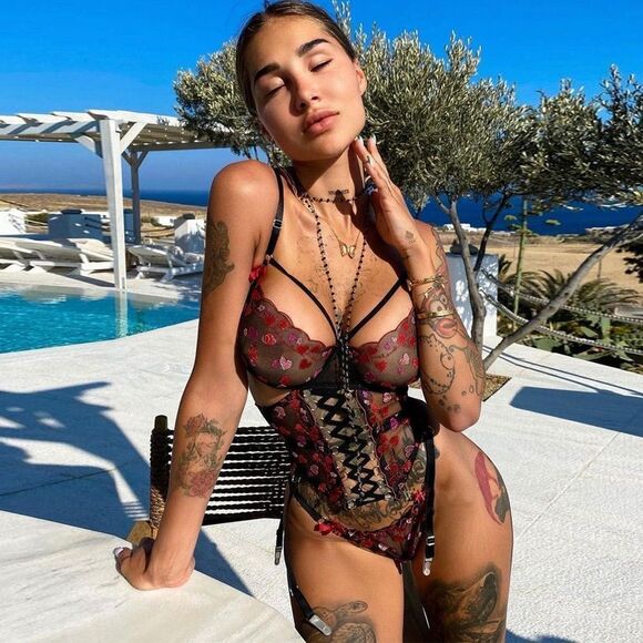 ❤️ valentines collection - NEW Erotic cupid embroidery lingerie set - Picture 7 of 9